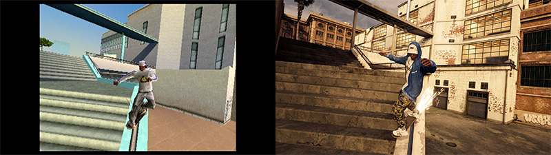 Tony Hawks Pro Skater 1 -2 remasterizado diferencia