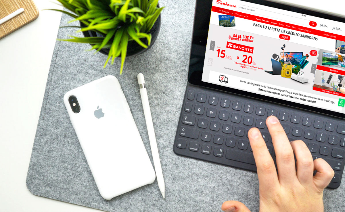 WhatsApp Sears Sanborns tienda en linea