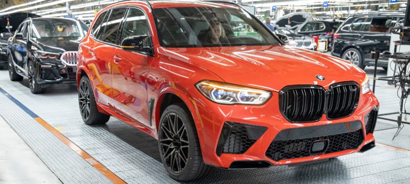 BMW Manufacturing BMW X5 M Competition