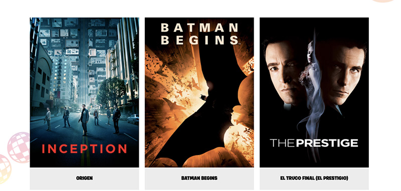 Christopher Nolan peliculas Fortnite