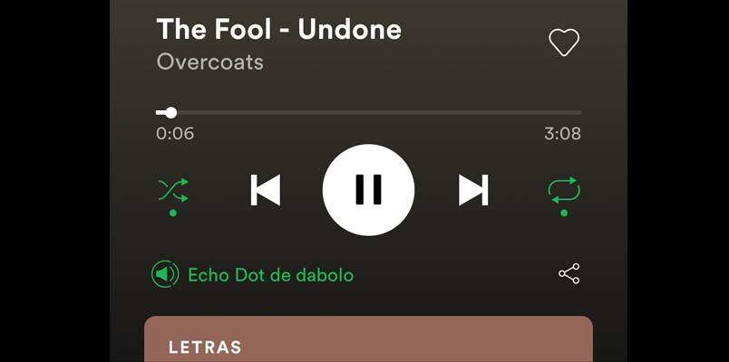 Como ver letras Spotify
