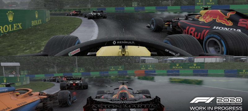F1 2020 Pantalla dividida Circuito de Gilles-Villeneuve