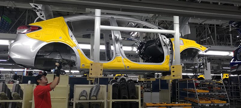 KIA Motors Mexico Planta Forte sedan