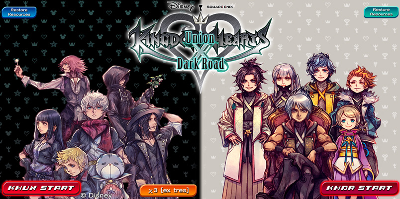 Kingdom Hearts Dark Road historia