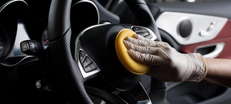 Limpiar auto interior COVID-19