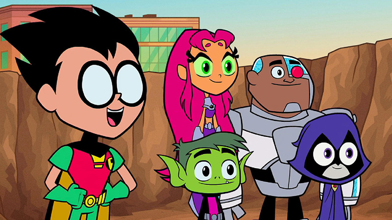 Los-Jovenes-Titanes-en-accion Netflix julio 2020