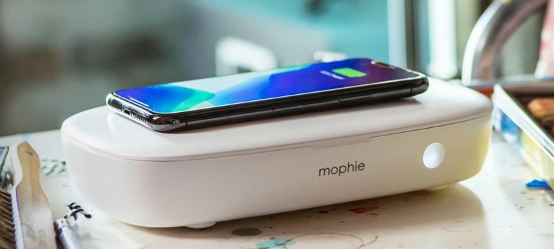 Mophie desinfectante UV