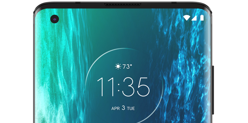 Motorola Edge frontal