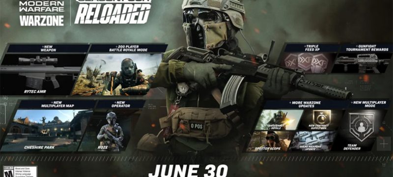 Nuevo contenido Call of Duty Modern Warfare y Warzone