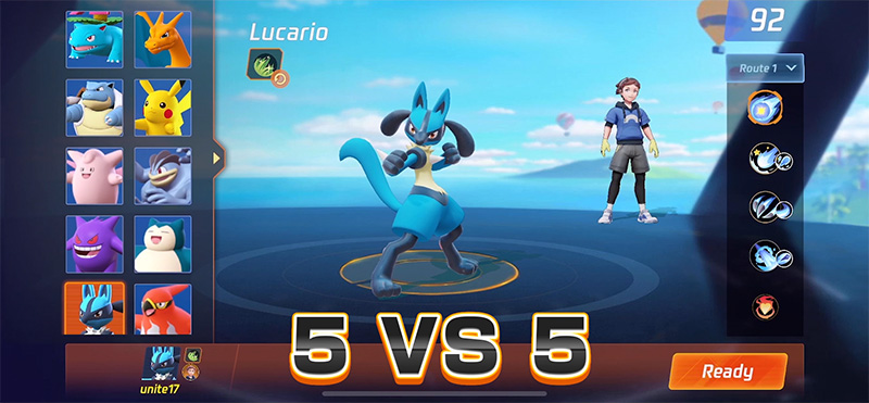 Pokemon Unite 5v5