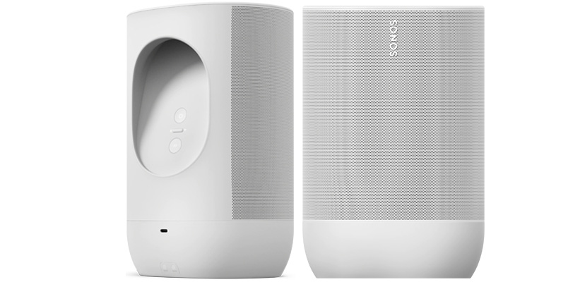 Sonos Move Lunar White diseno