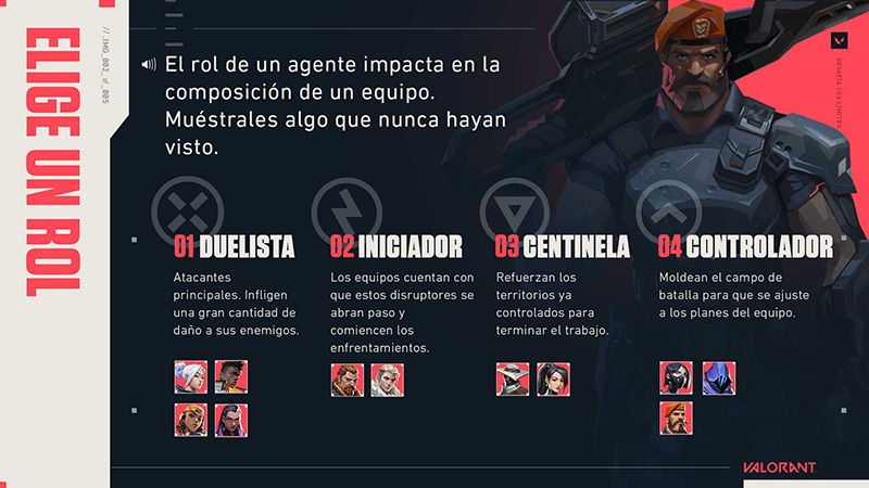 VALORANT-agente-Rol