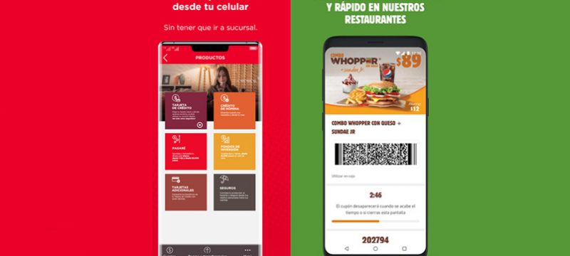 Banorte Burger King AppGallery