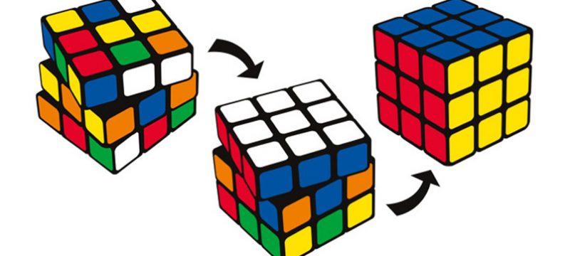 Cubo Rubik 40 aniversario solucion