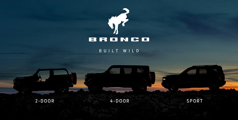 Ford Bronco 2021 modelos