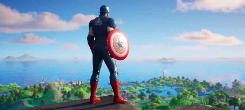 Fortnite Capitan America