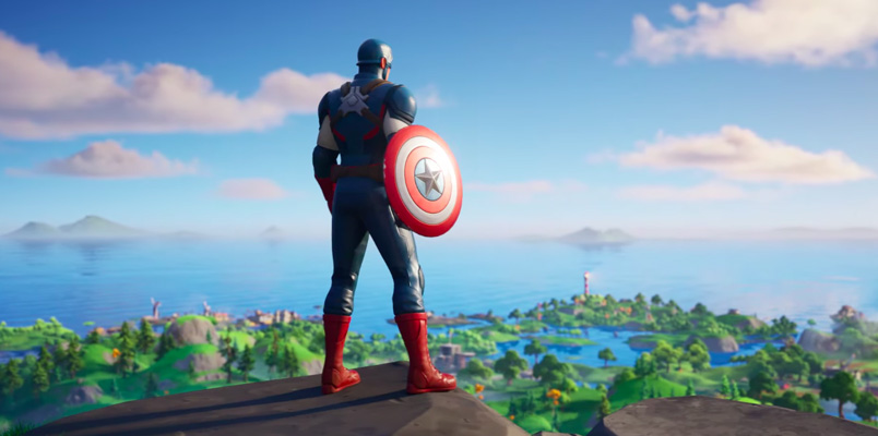 Capitán América llega a Fortnite para celebrar el 4 de julio