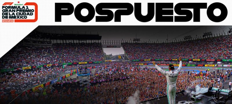 GP Mexico 2020 pospuesto
