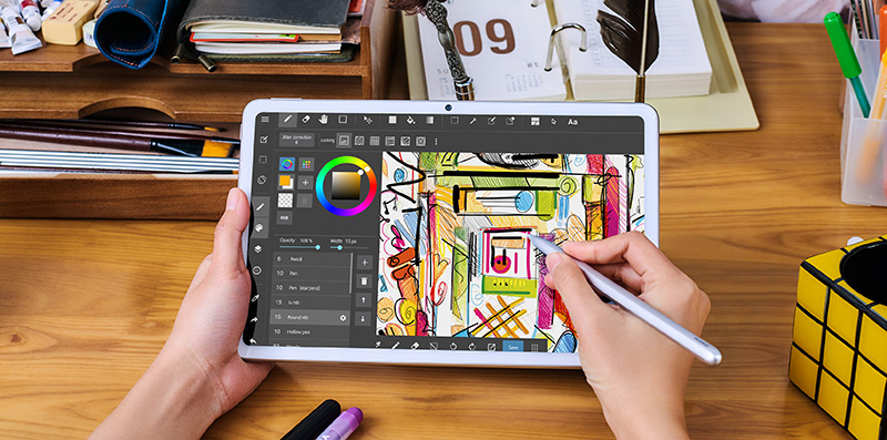 Huawei MatePad dibujo