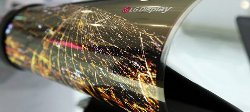 LG Display enrrollable