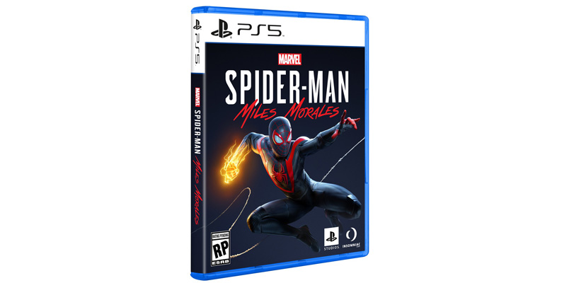 Spider-Man Miles Morales box PS5
