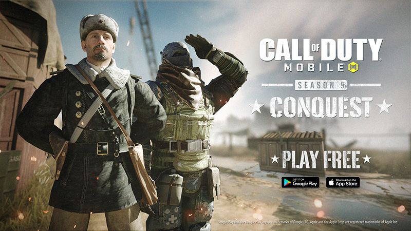 Call of Duty Mobile Temporada 9 Conquest