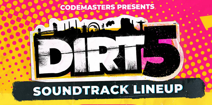 Escucha la banda sonora oficial de DIRT 5 antes de su lanzamiento
