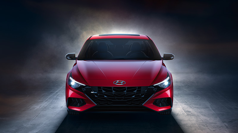 Hyundai Elantra N Line frente
