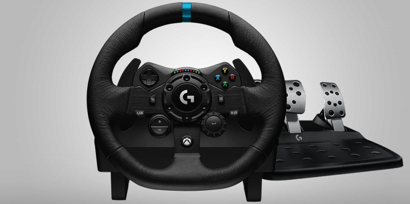 Logitech G923: el nuevo volante para Xbox Series X y PlayStation 5