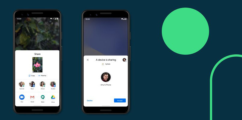¿Cómo usar Nearby Share en un smartphone con Android?
