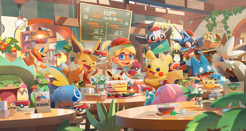 Pokemon Cafe Mix Grookey