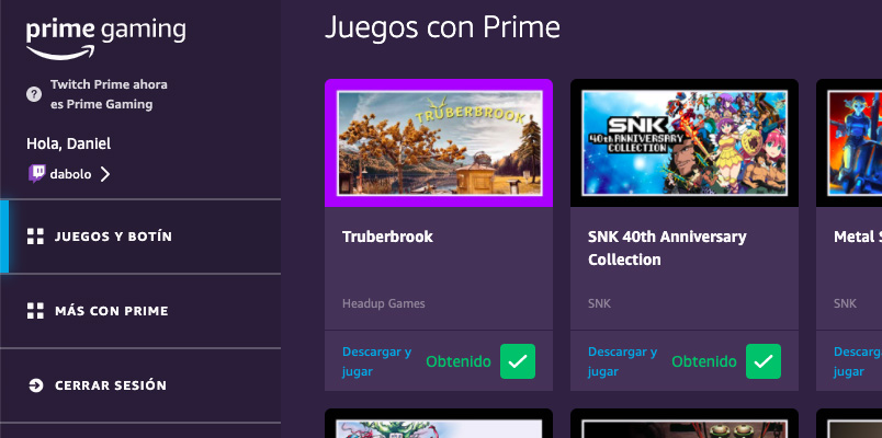 Prime Gaming Twitch Prime