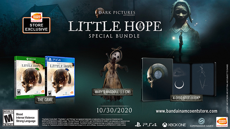 The Dark Pictures Anthology Little Hope Paquete Especial Xbox One PS4