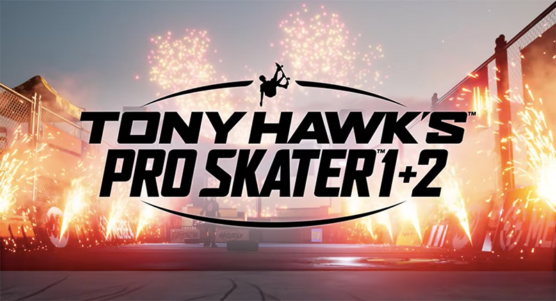 Tony Hawks Pro Skater 1 and 2 logo