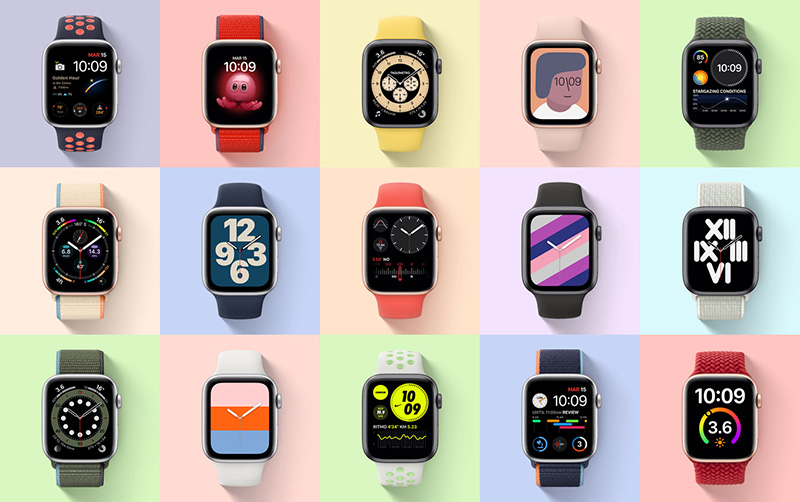 Apple Watch SE colores