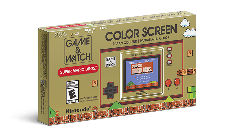 Game & Watch Super Mario Bros caja