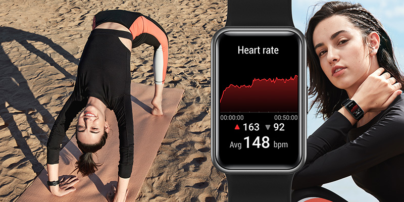 Huawei Watch Fit cardiaco