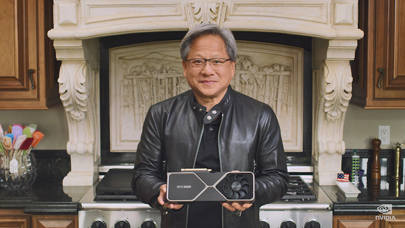 Jensen Huang GeForce RTX 30