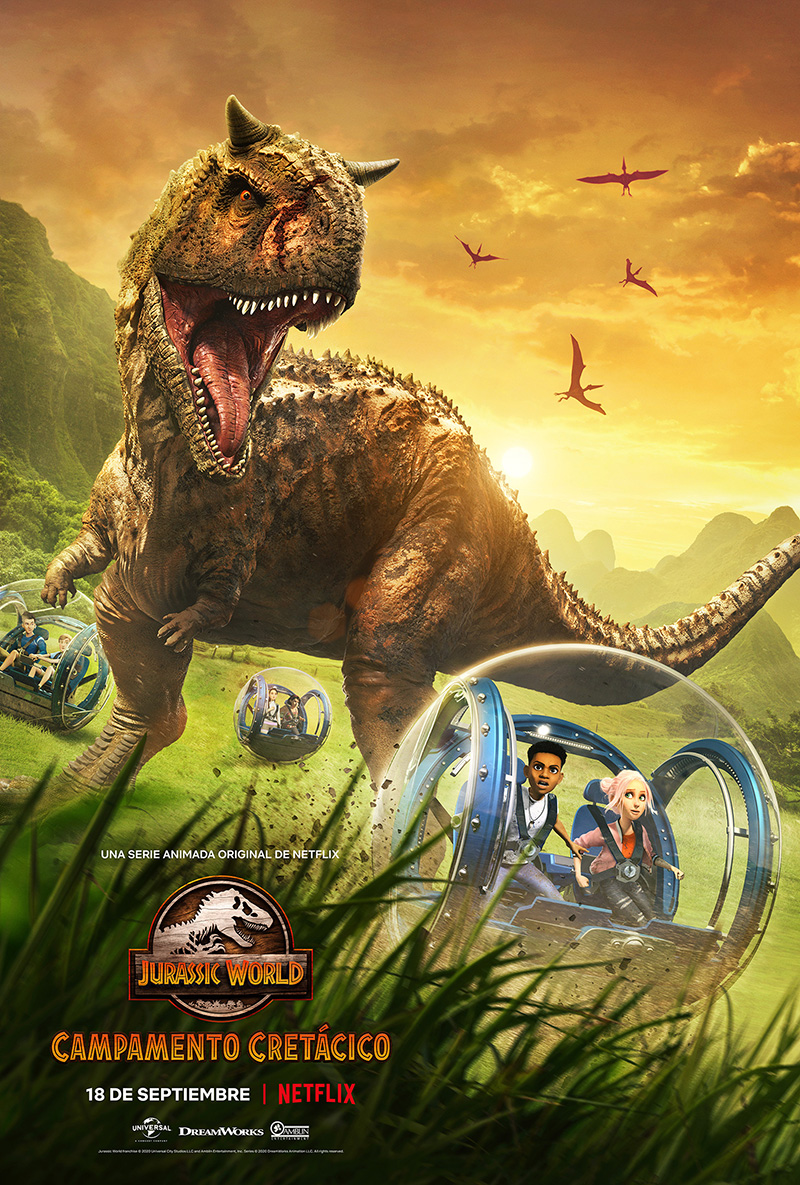 Jurassic World Campamento Cretacico Poster 2