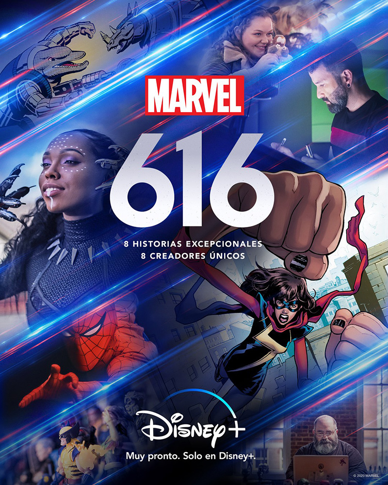 Marvel 616 logo poster