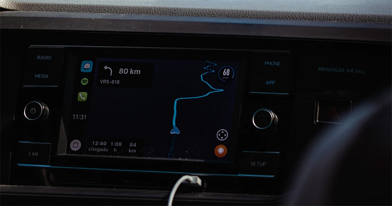 WAZE Live Map guardar ruta