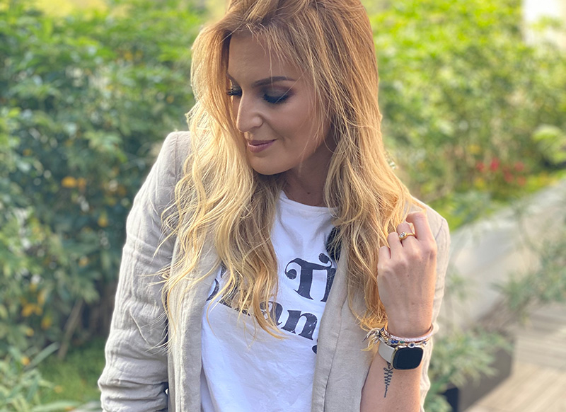 Angie Taddei Fitbit Sense