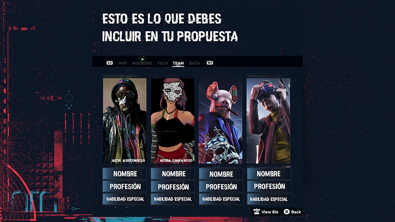 Crea tu Propia Resistencia en Watch Dogs Legion caracteristicas