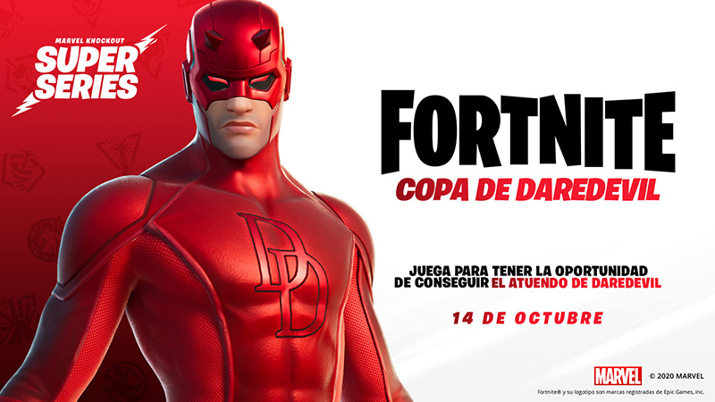 Daredevil Marvel Knockout Super Series Fortnite