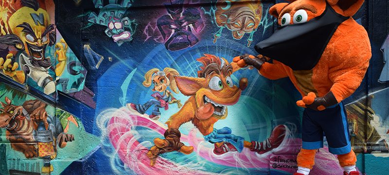 Grafiti Crash Bandicoot