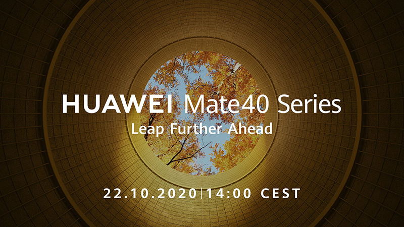 Huawei Mate 40 será anunciado el próximo 22 de octubre