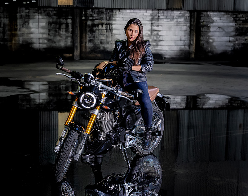 ITALIKA Cafe Racer Blackbird