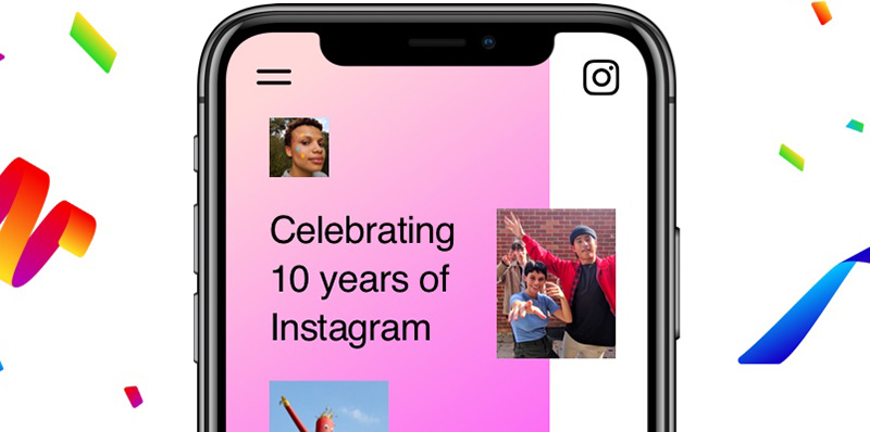 Instagram celebra 10 años y aquí un resumen de su historia