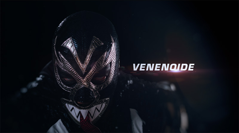 Marvel Lucha Libre Venenoide