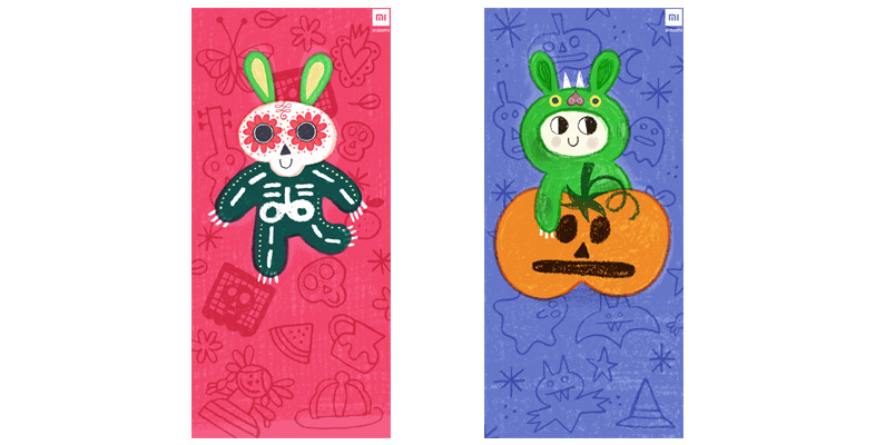 Mi Bunny wallpapers Halloween